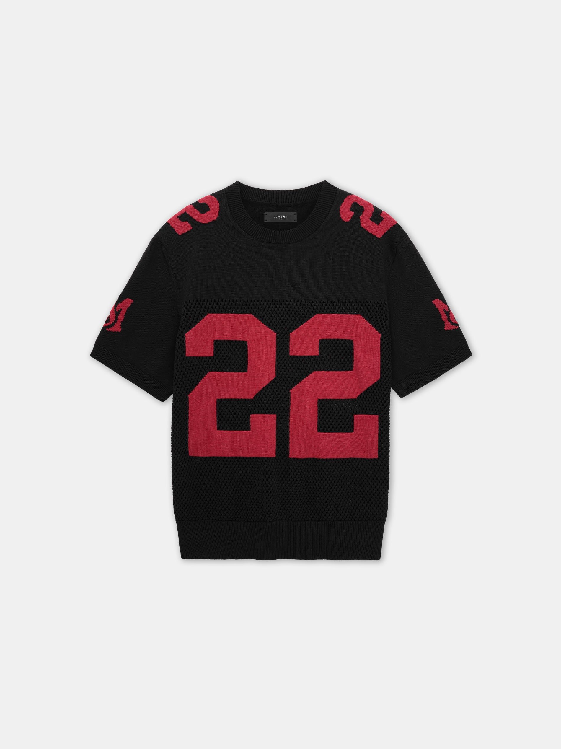 Knitwear Amiri 22 Tee Homme Noir Rouge | PYIC25769