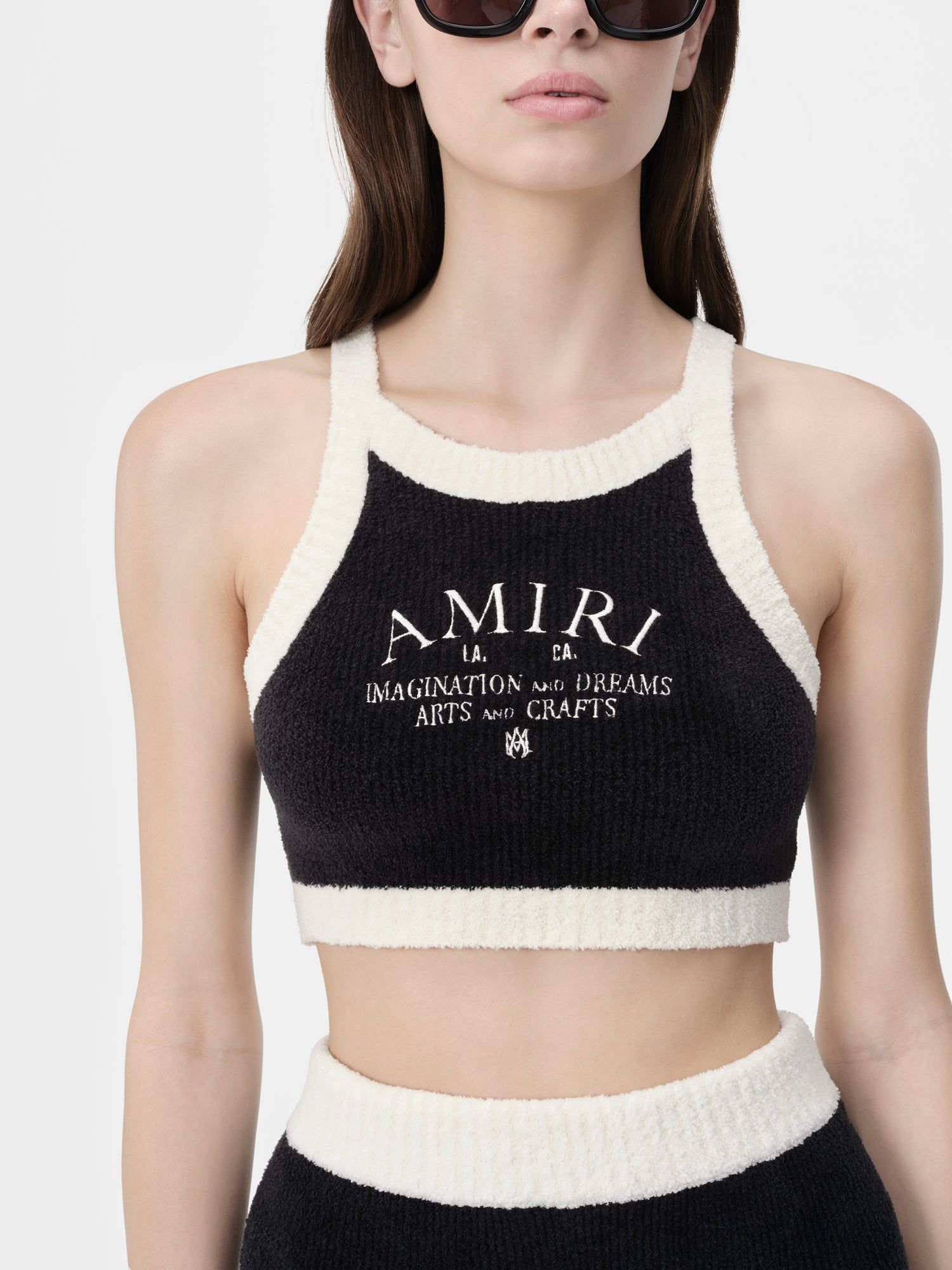 Knitwear Amiri Arts District Tank Femme Noir | TBYP95730