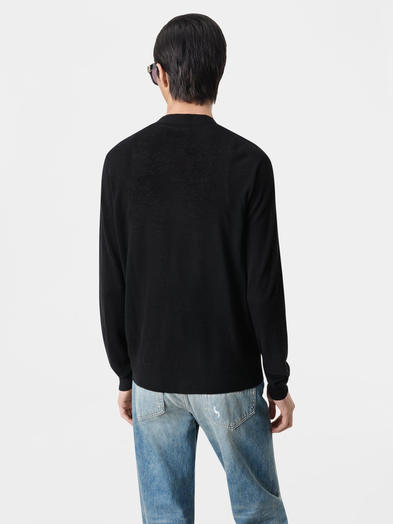 Knitwear Amiri Ma Cardigan Homme Noir | DOSB78632