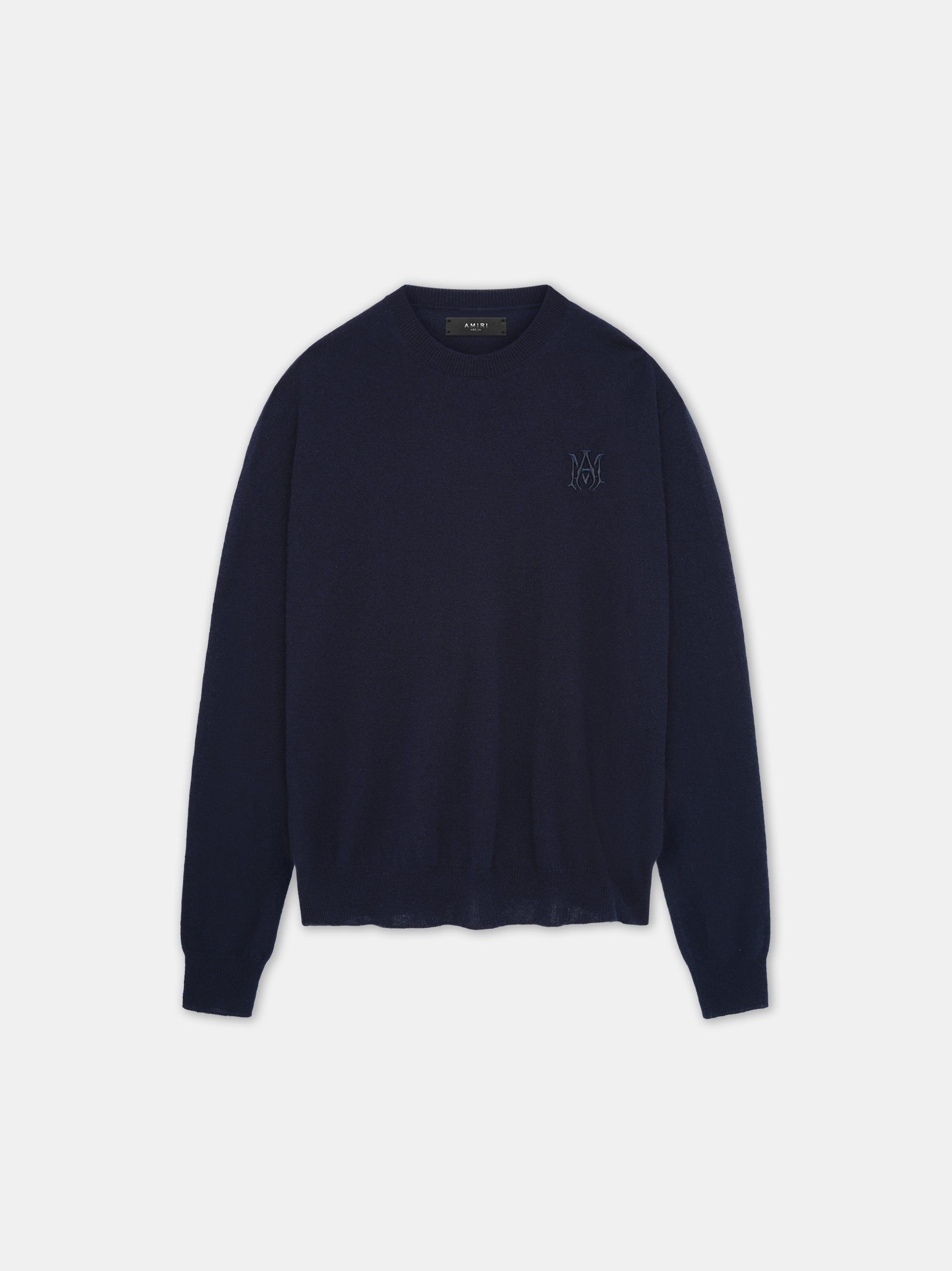 Knitwear Amiri Ma Crew Homme Bleu Marine | RKFG54719