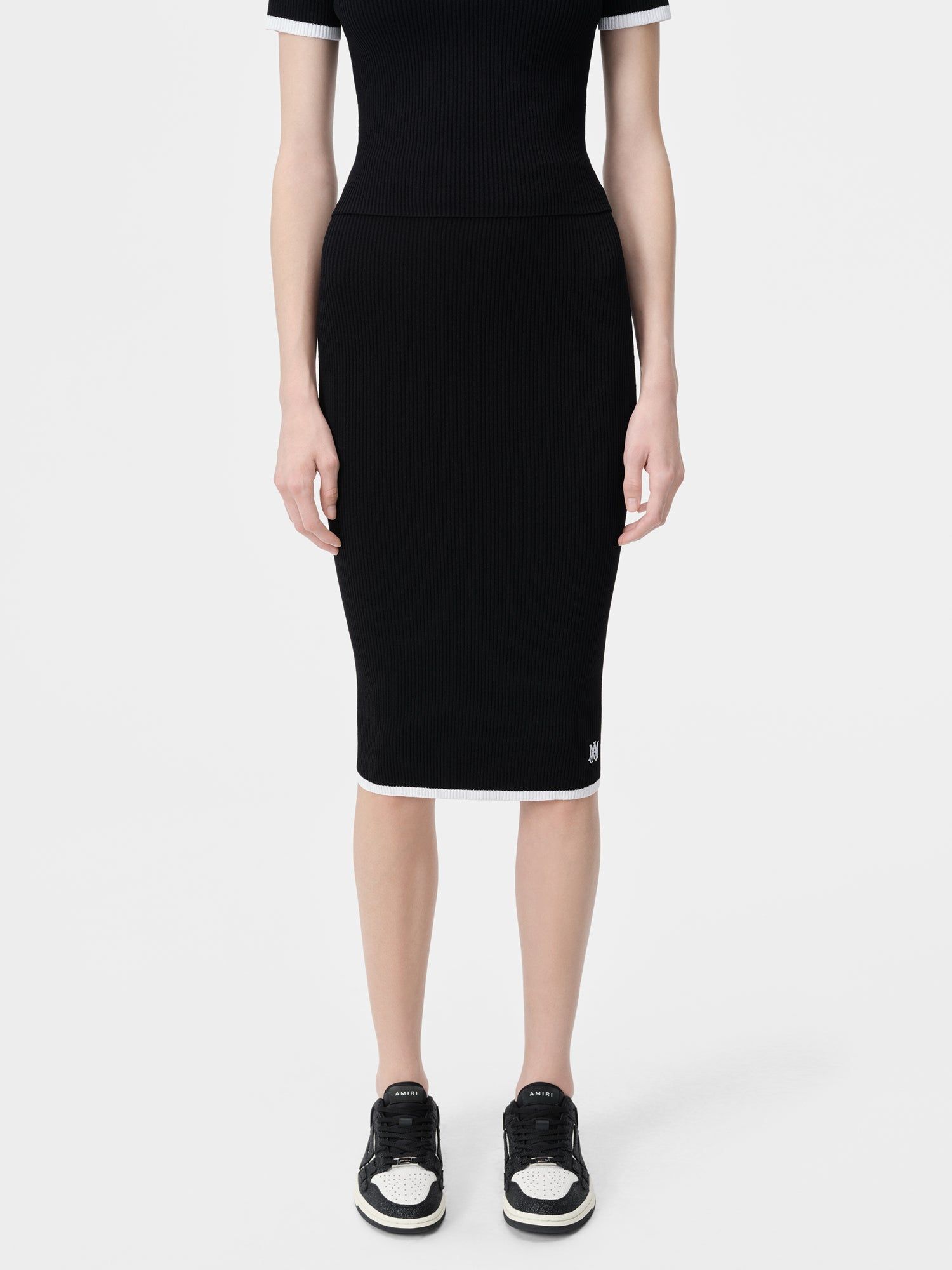 Knitwear Amiri Ma Midi Skirt Femme Noir | RXNB89734