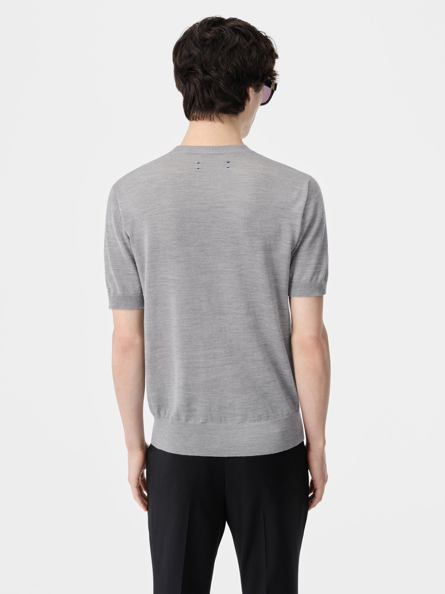 Knitwear Amiri Ma Tee Homme Grise | RGHM56803