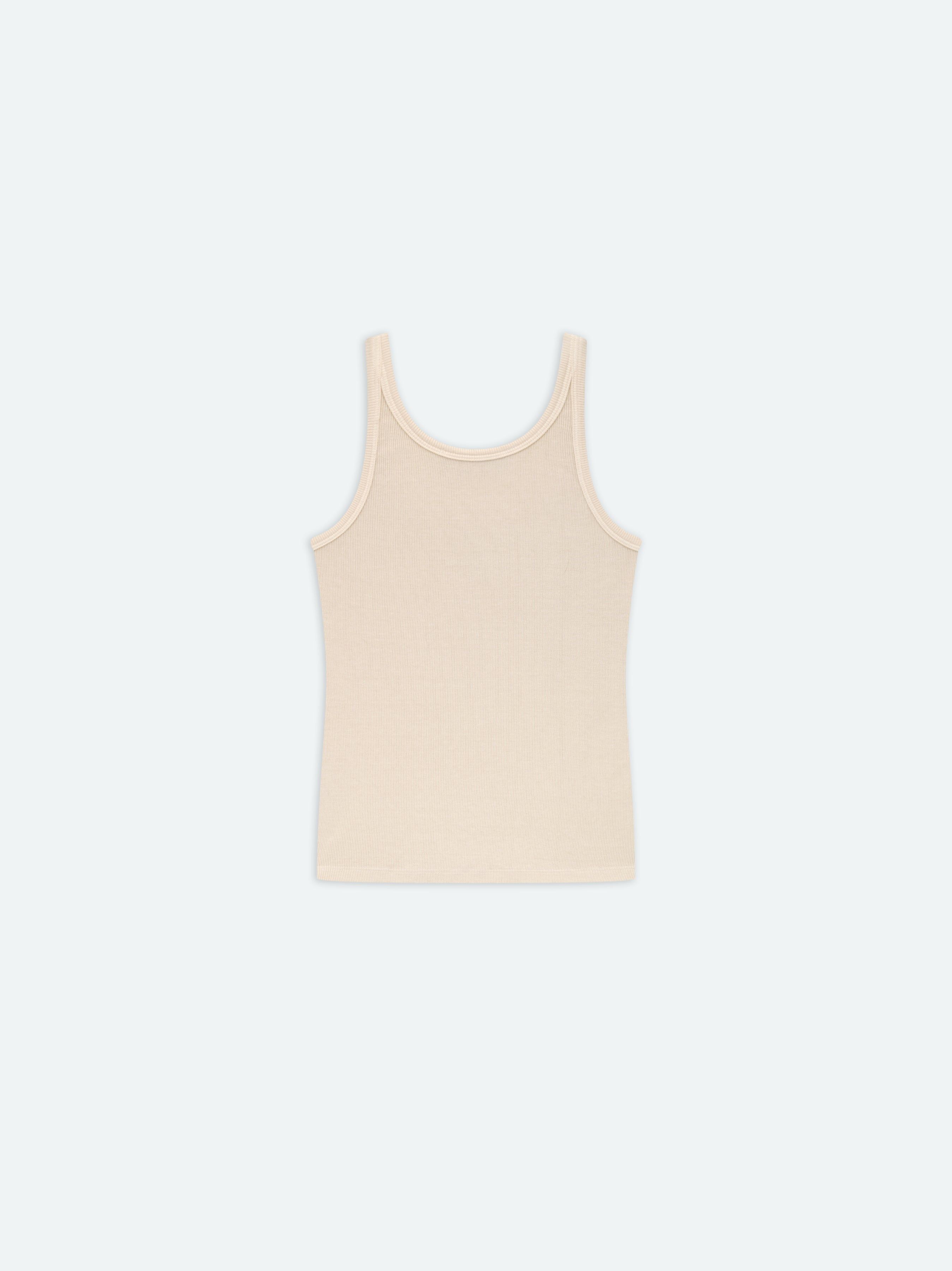 Knitwear Amiri Rib Tank Femme Marron | FMKT74895
