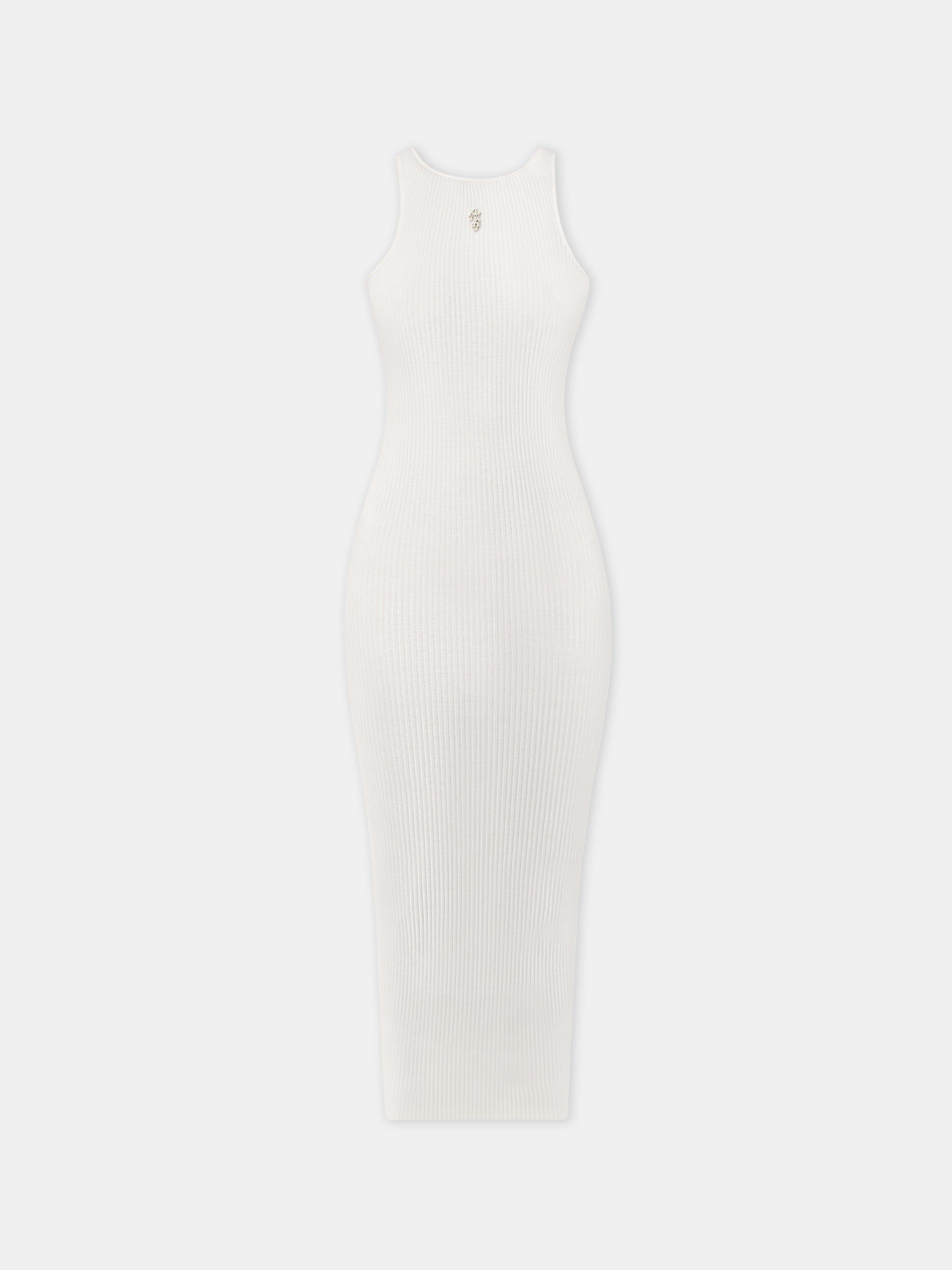 Knitwear Amiri Stacked Maxi Dress Femme Alabaster | CGRI73604