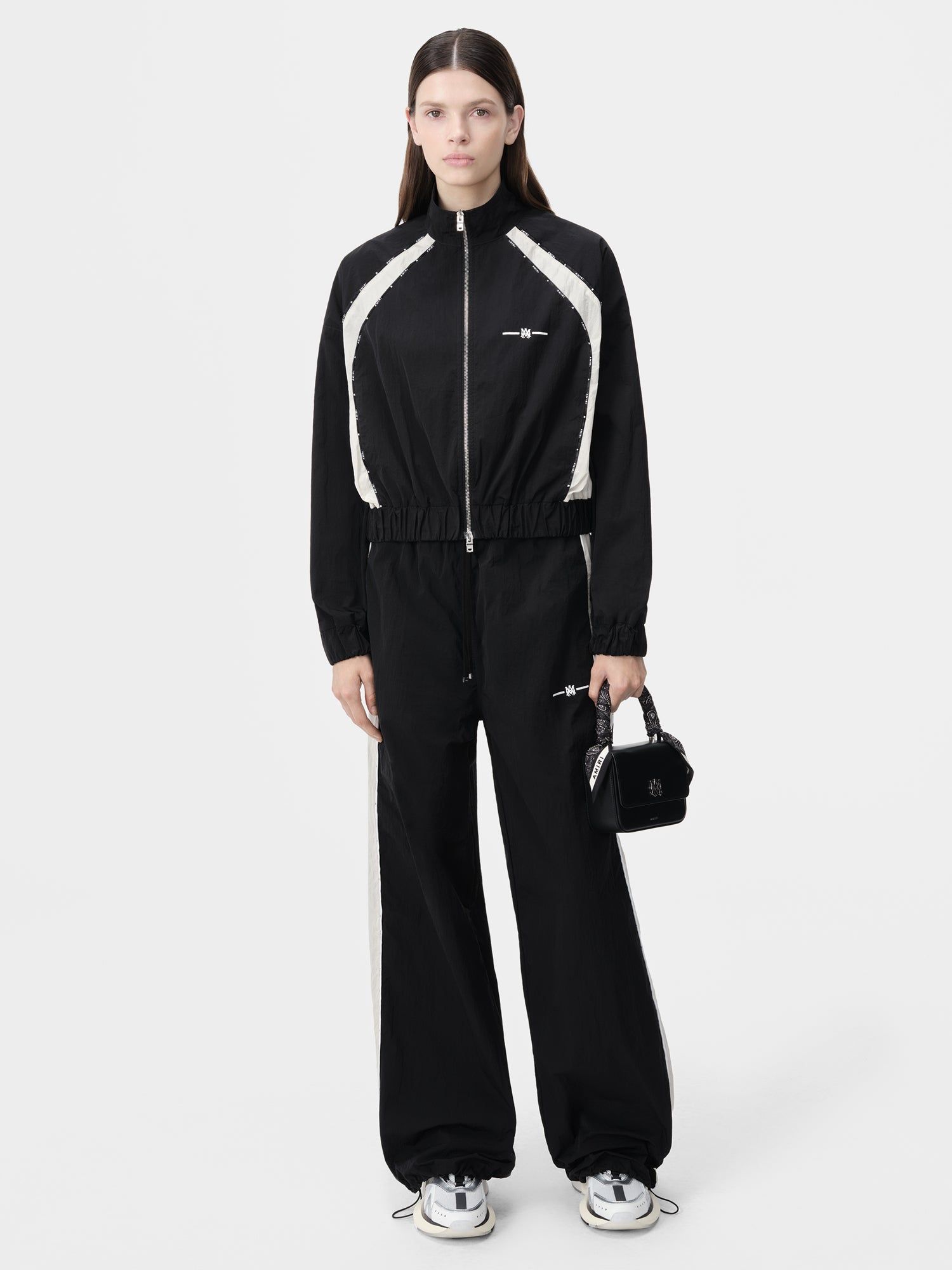 Pantalon Amiri Raglan Ma Track Pant Femme Noir | SXOD12349