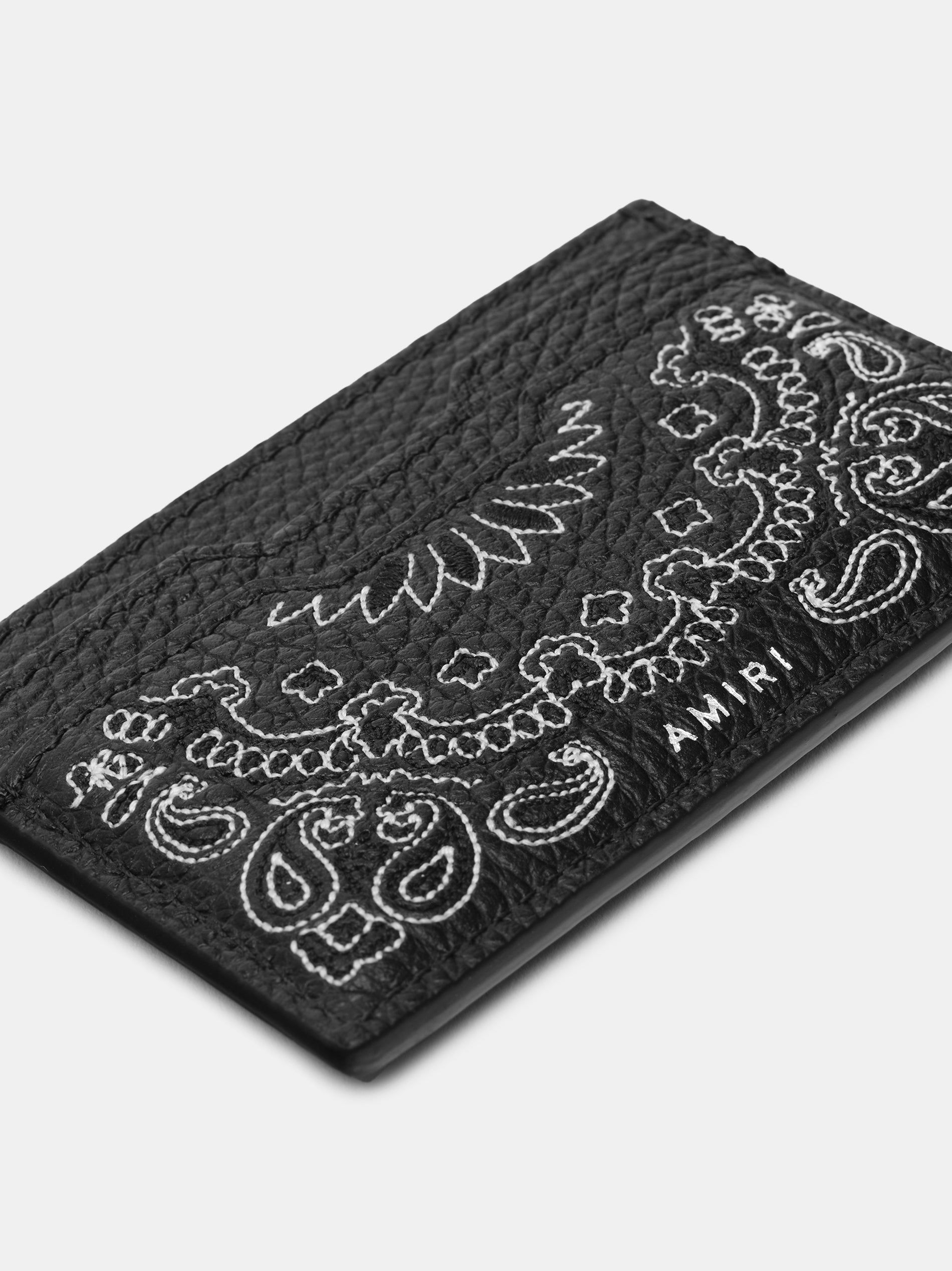 Petite Maroquinerie Amiri Bandana Card Holder Homme Noir | DOEC64839