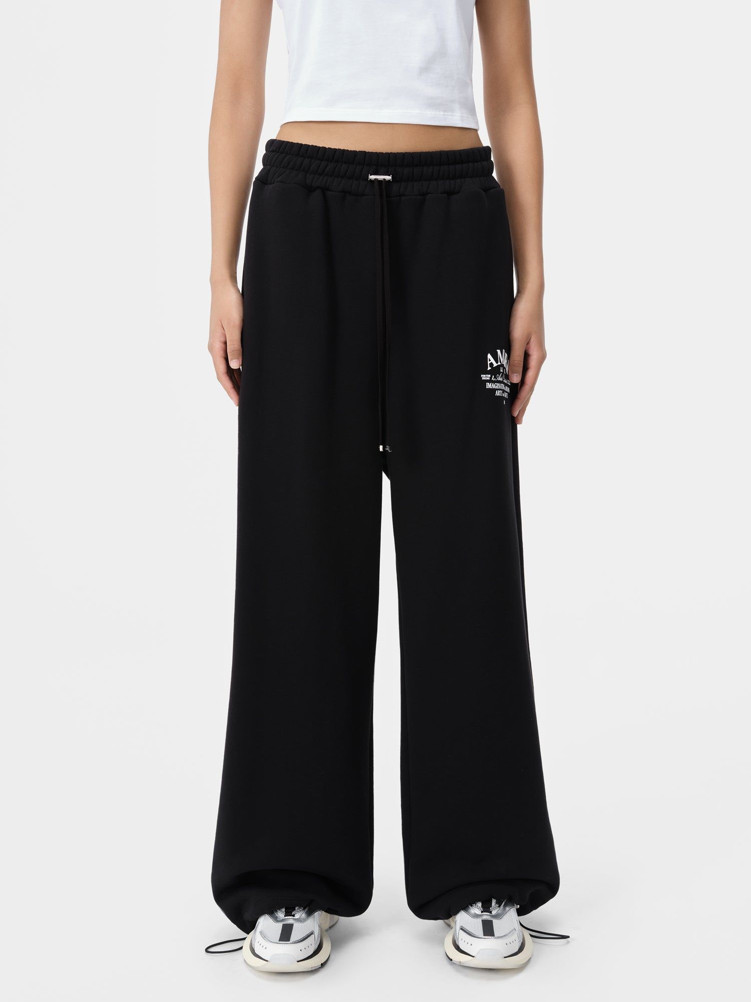 Short Amiri Arts District Flare Sweatpant Femme Noir | ORFW61845