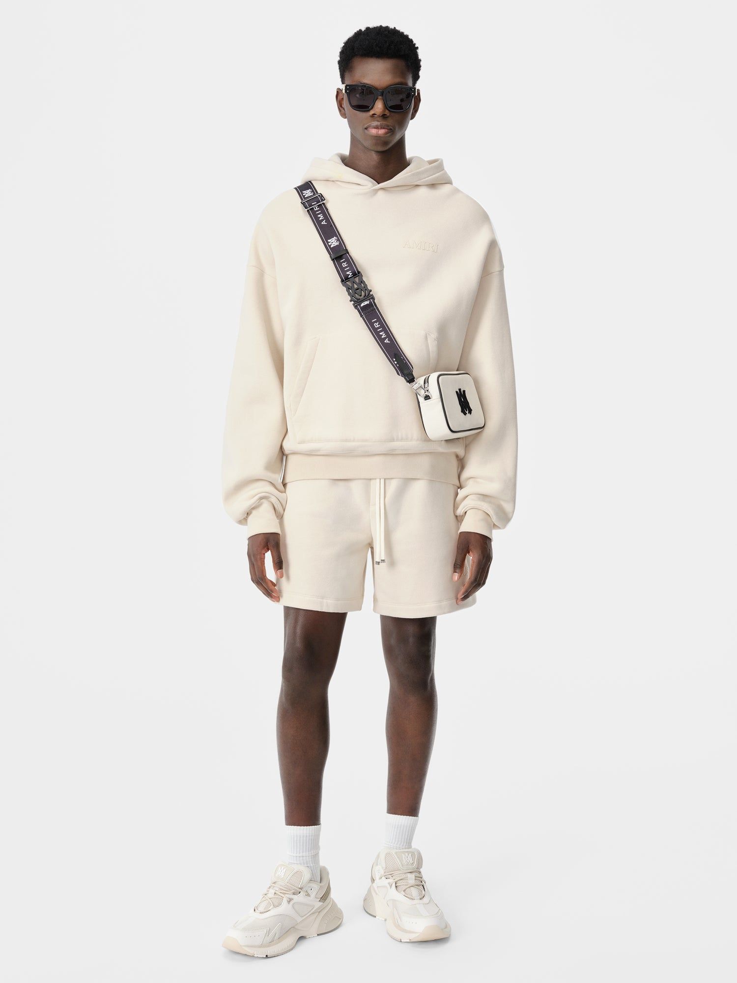 Short Amiri Embroidered Short Homme Birch | GPZF24165