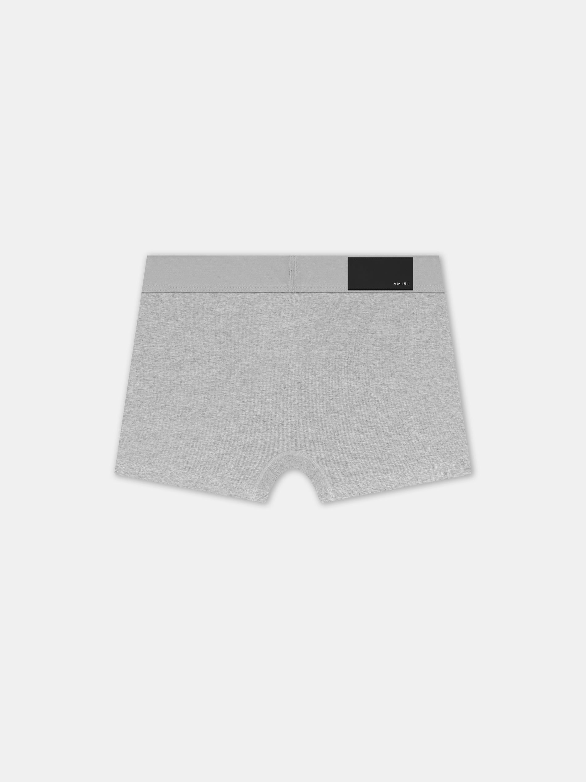 Slips Amiri Ma Logo Brief Homme Grise | BPOG46270