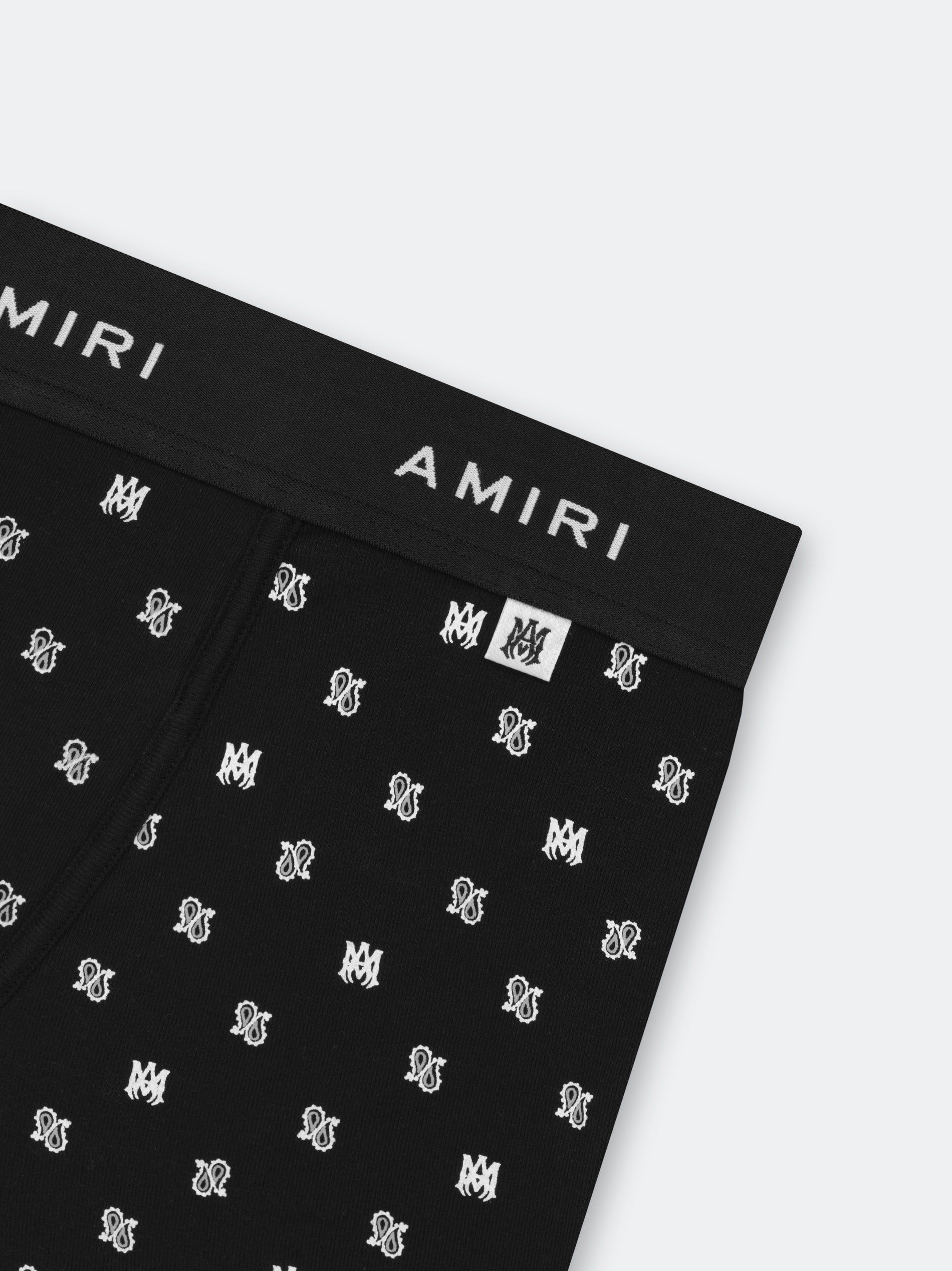 Slips Amiri Ma Paisley Briefs 2 Pack Homme Noir | DIYA86051