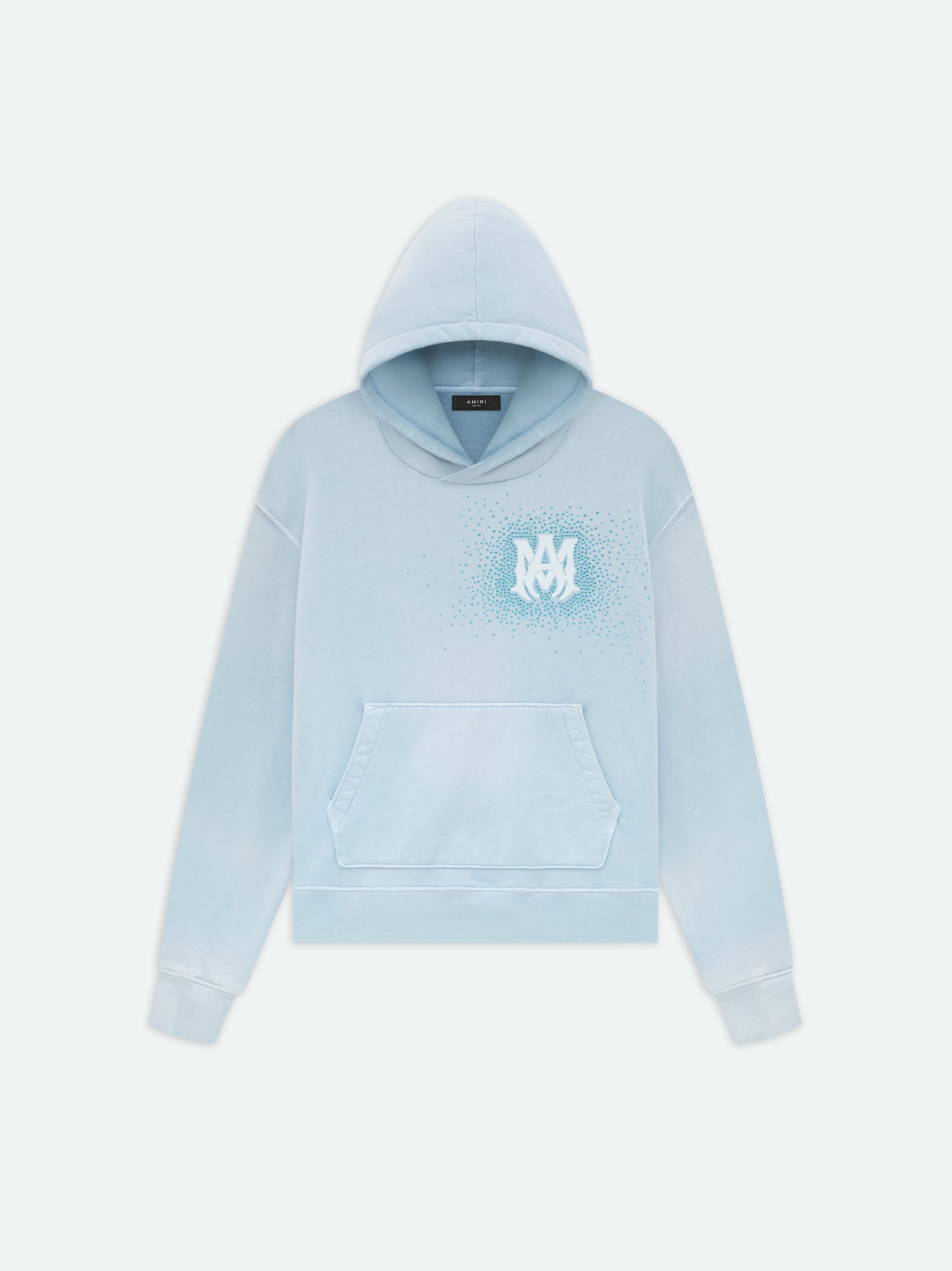 Sweats Amiri Crystal Burst Hoodie- Ashley Blue Homme Bleu | JRYU58496