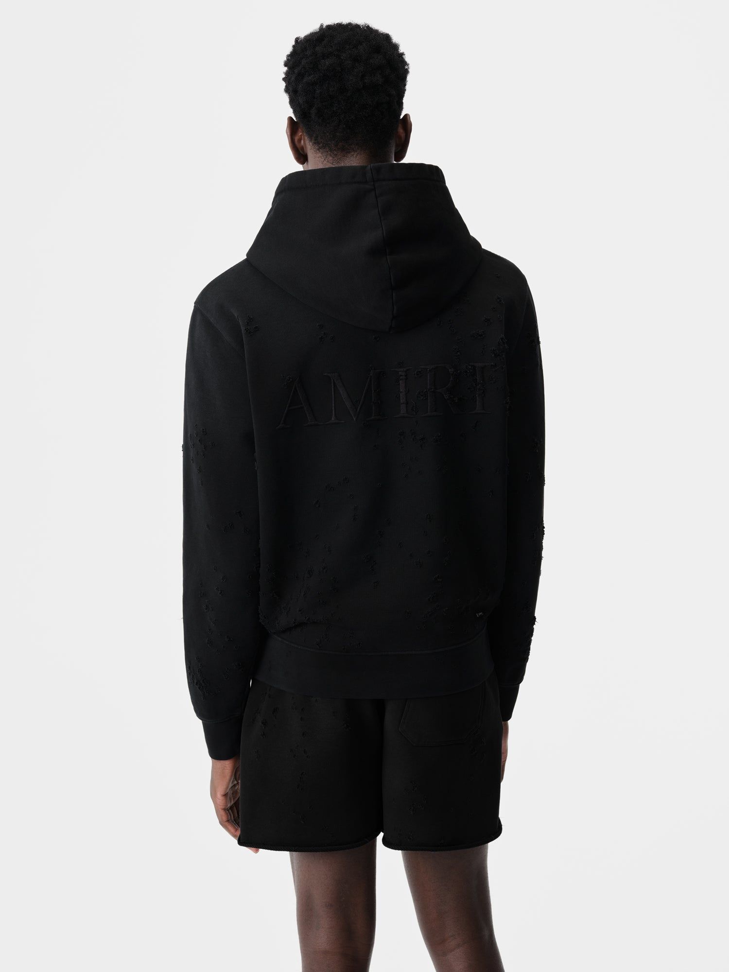 Sweats Amiri Ma Shotgun Embroidered Hoodie Homme Noir | BNCA74905