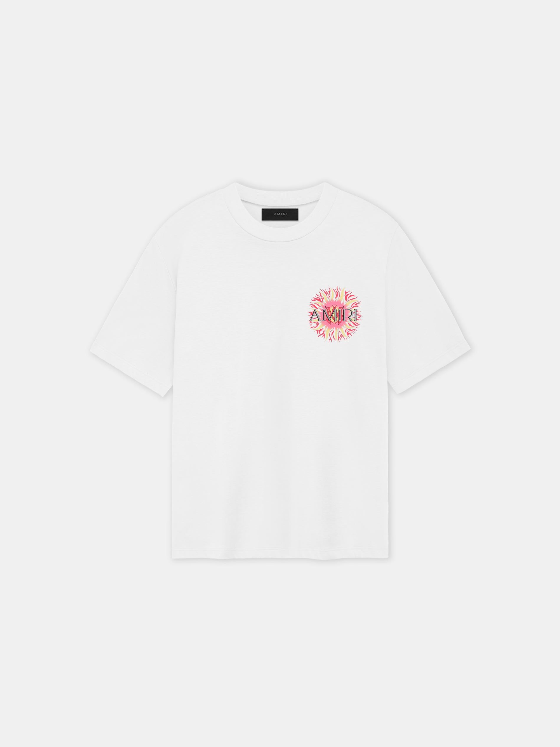T Shirts Amiri Sun Tee Homme Blanche | XCYL16954