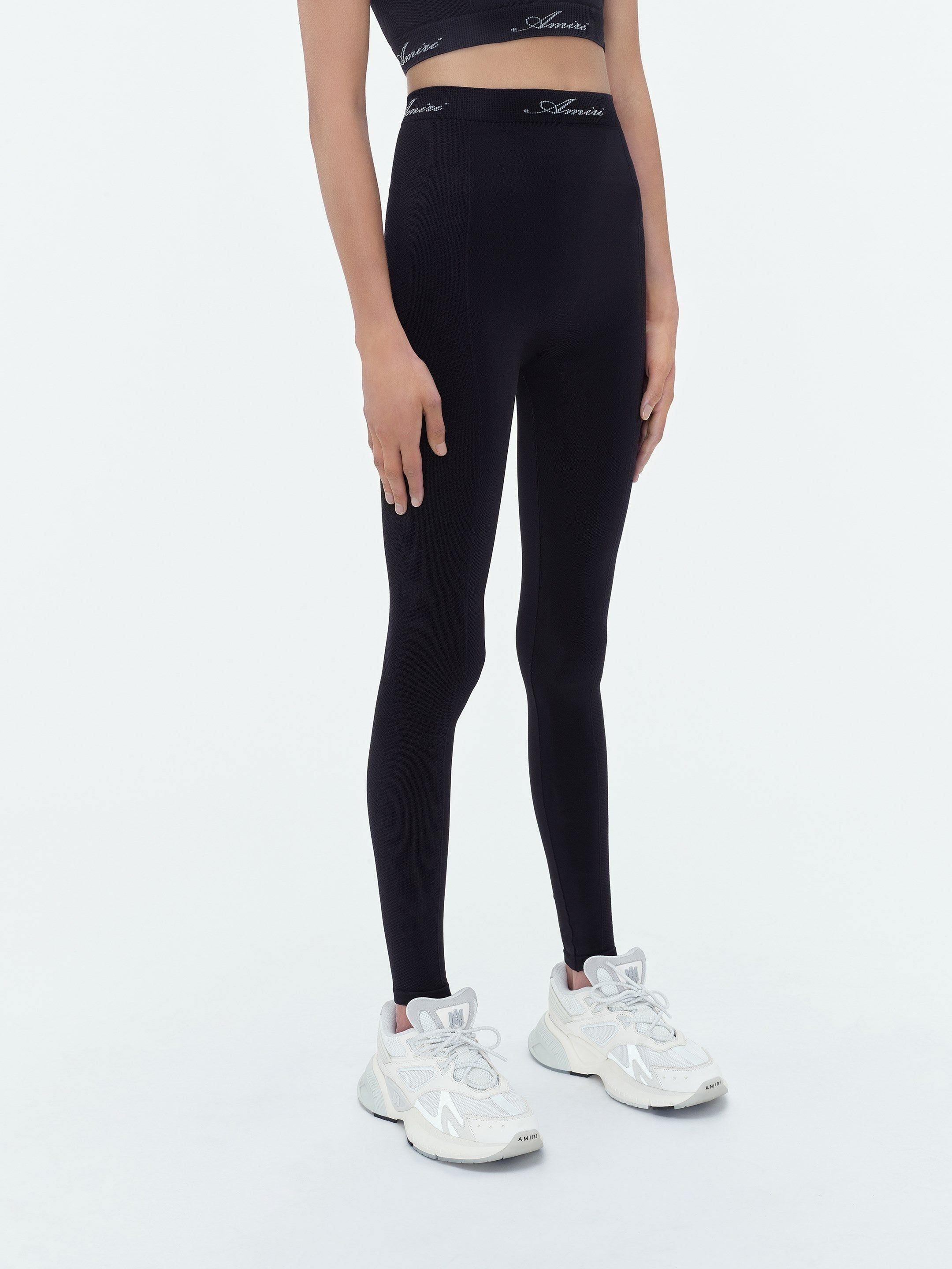 Vêtements De Sport Amiri Seamless Leggings Femme Noir | BJPD53841