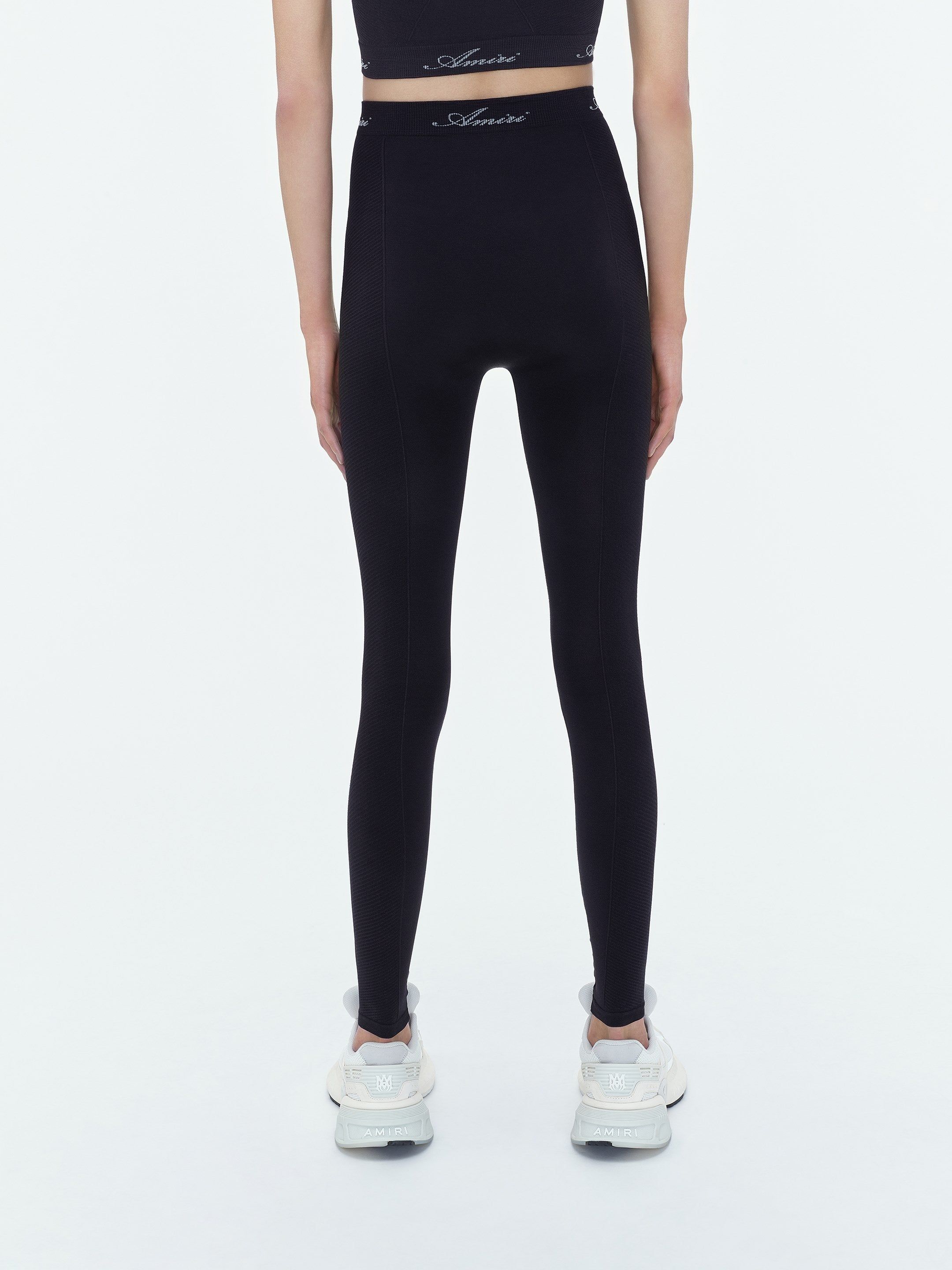 Vêtements De Sport Amiri Seamless Leggings Femme Noir | BJPD53841