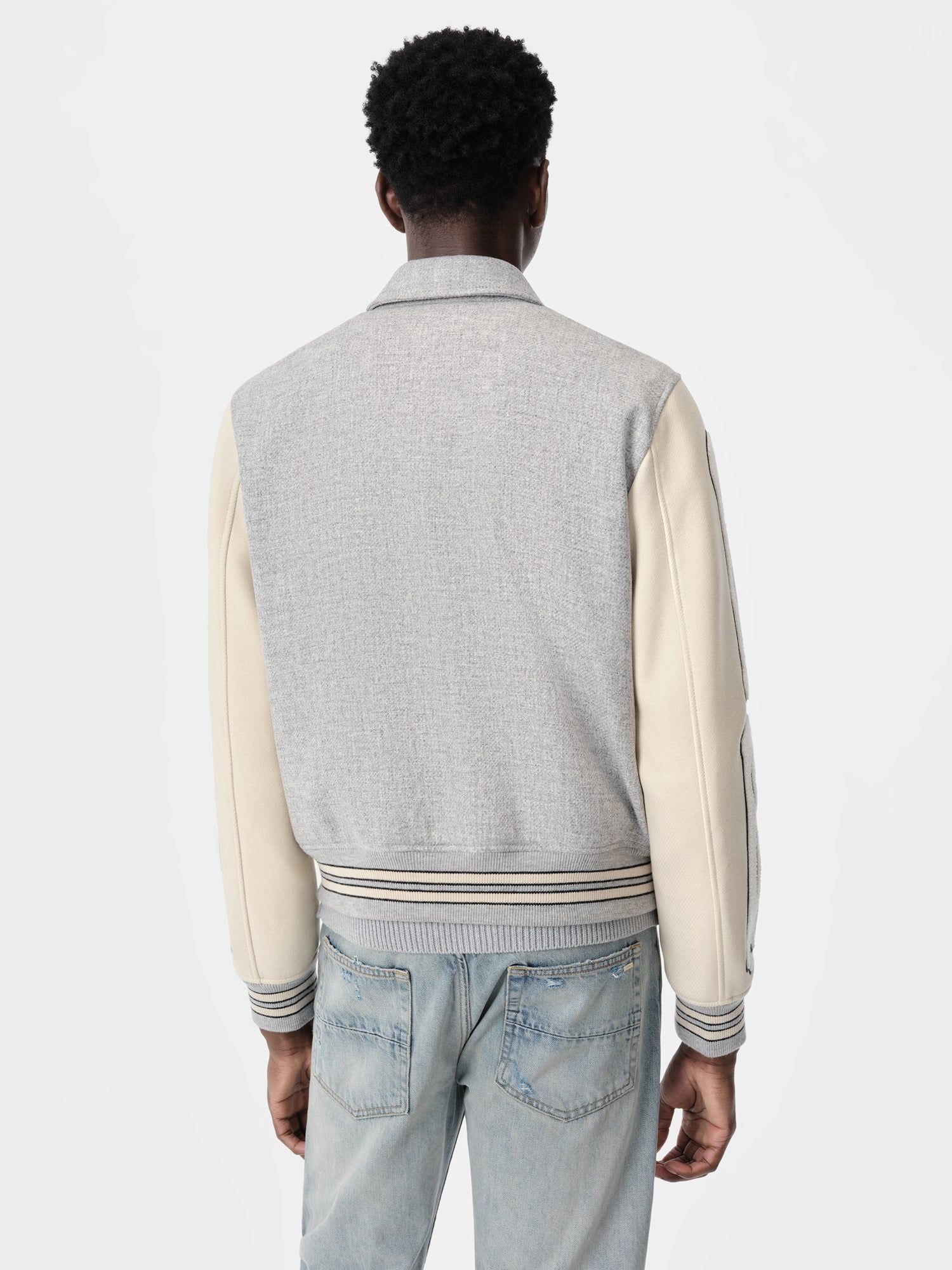 Vêtements D'extérieur Amiri Bones Jacket Homme Grise | GPJX40637