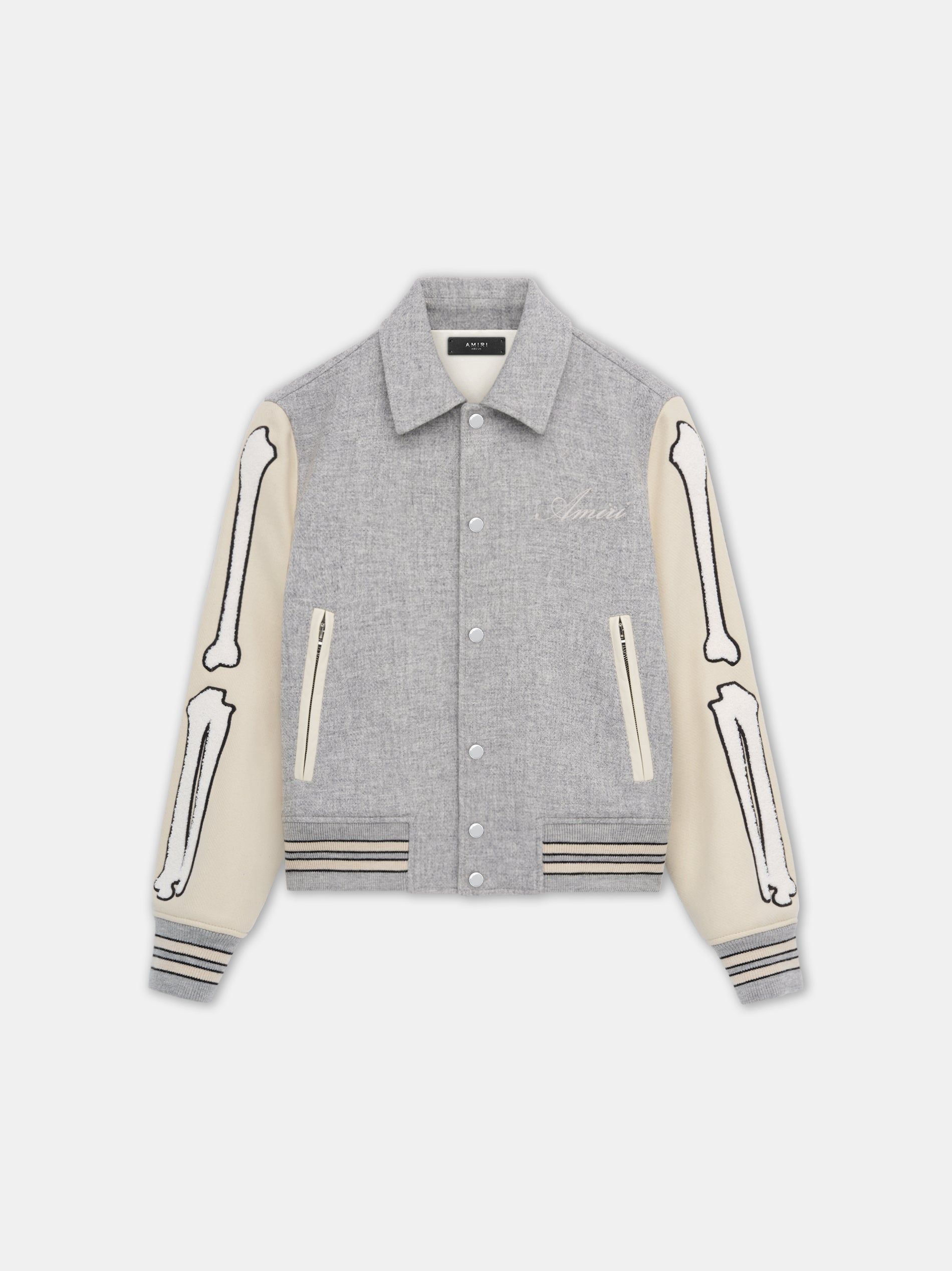 Vêtements D'extérieur Amiri Bones Jacket Homme Grise | GPJX40637