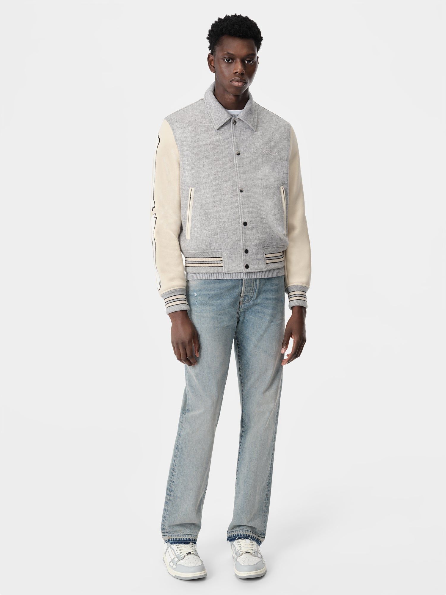 Vêtements D\'extérieur Amiri Bones Jacket Homme Grise | GPJX40637