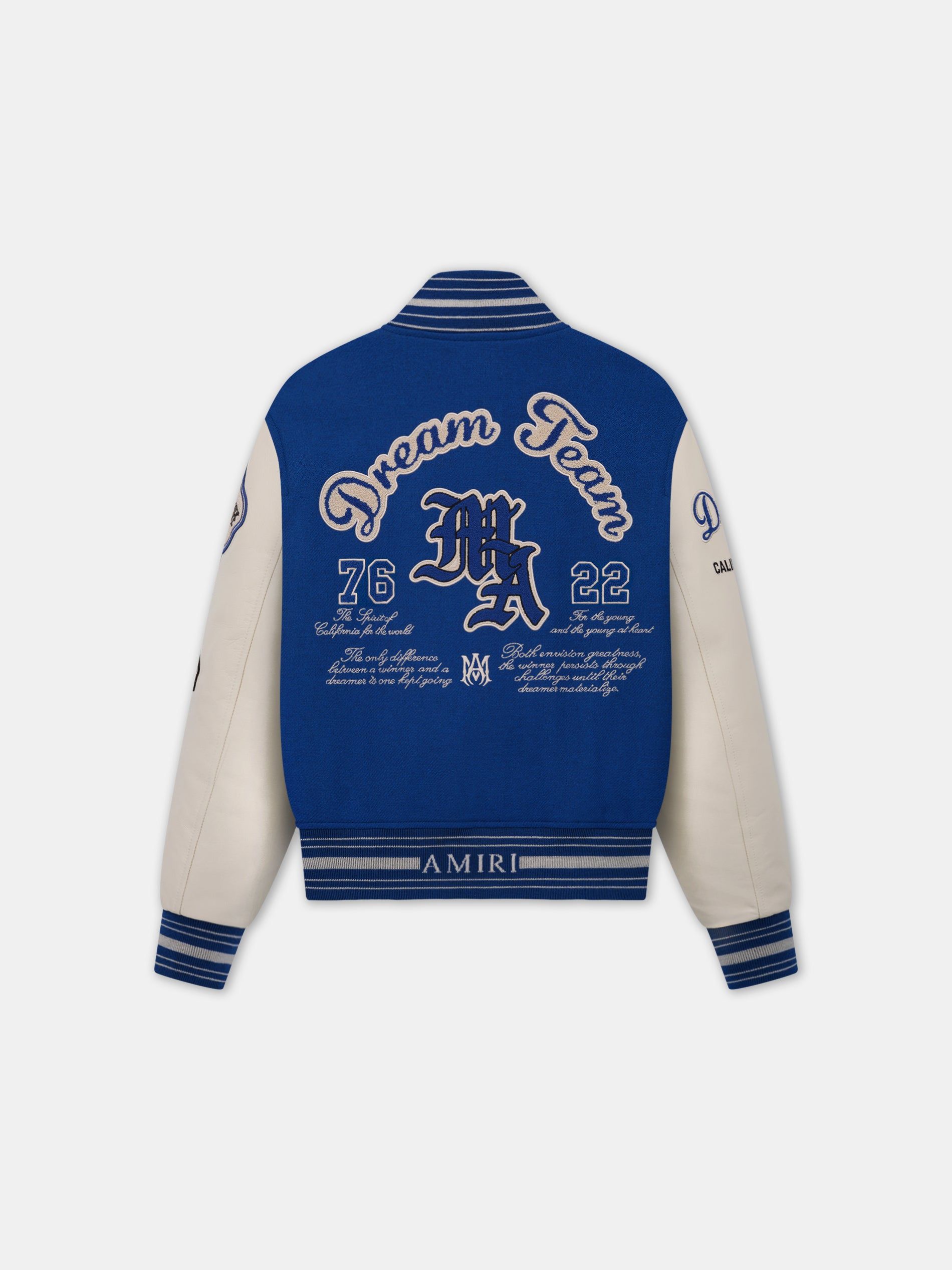 Vêtements D'extérieur Amiri Dream Team Varsity Jacket Homme Bleu | DEHM48329