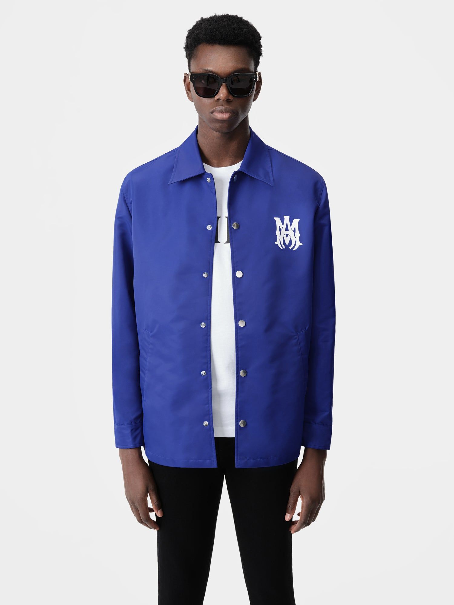 Vêtements D'extérieur Amiri Ma Coach Jacket Homme Bleu | GXCZ57126