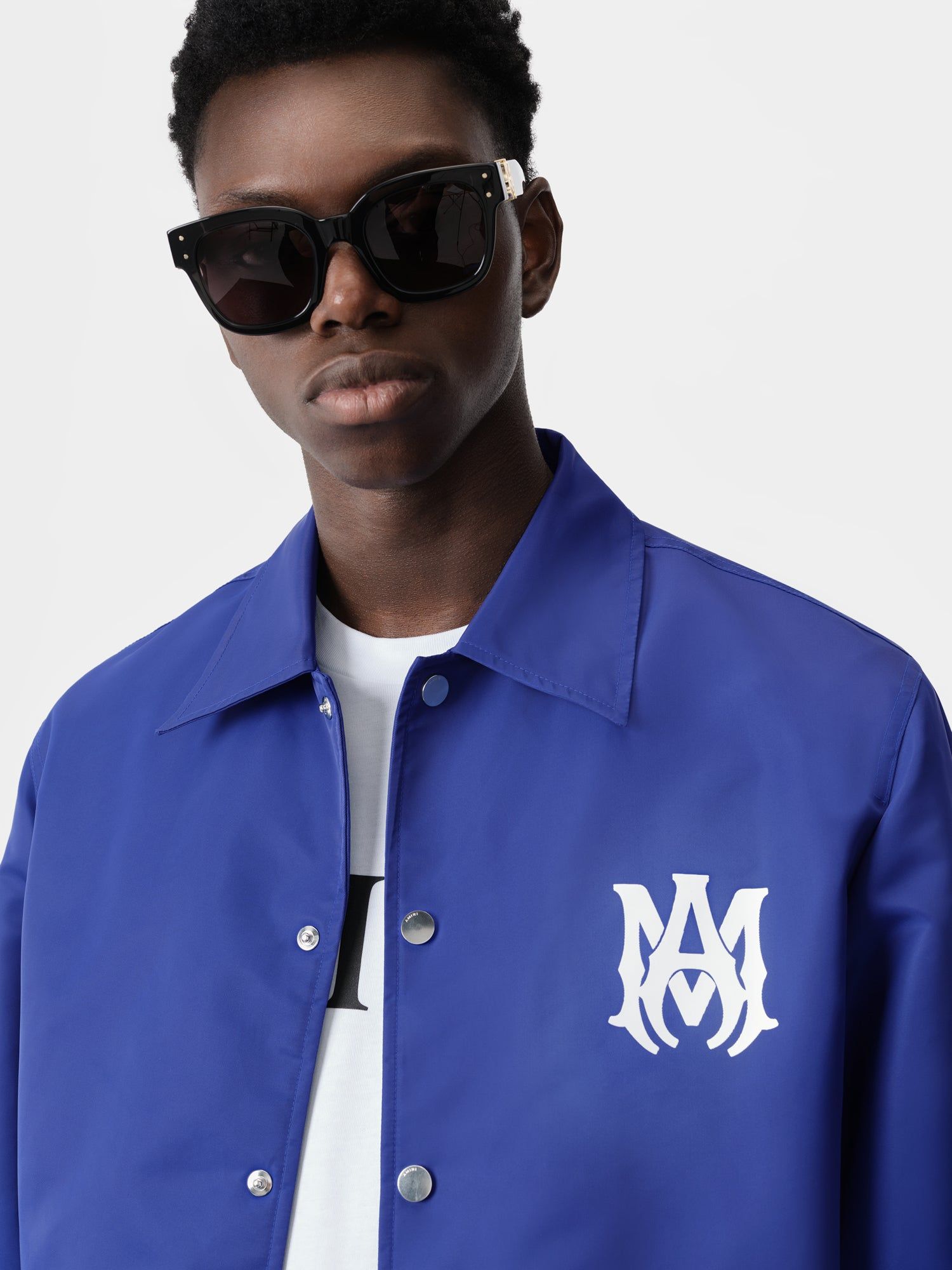 Vêtements D'extérieur Amiri Ma Coach Jacket Homme Bleu | GXCZ57126