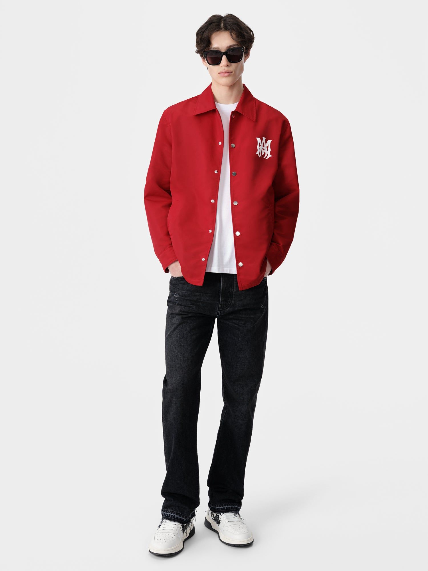 Vêtements D'extérieur Amiri Ma Coach Jacket Homme Rouge | WVAU12805