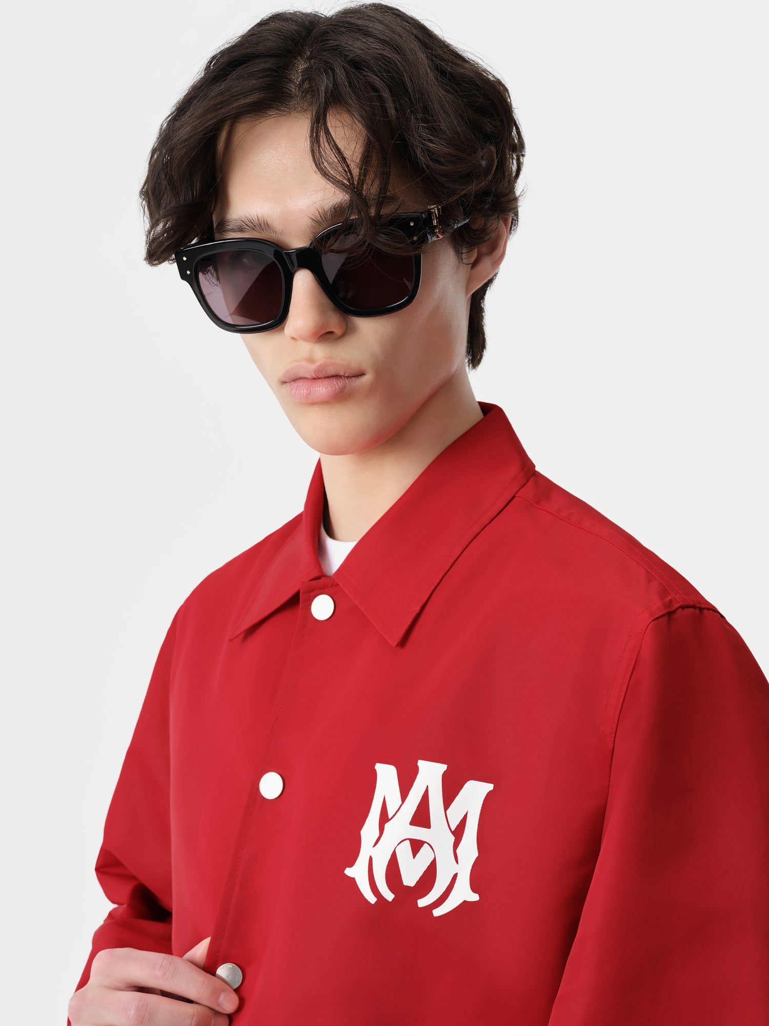 Vêtements D'extérieur Amiri Ma Coach Jacket Homme Rouge | WVAU12805