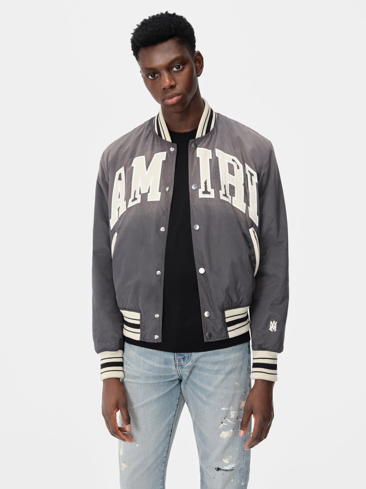Vêtements D'extérieur Amiri Sun Faded Bomber Homme Noir | DRXO71402