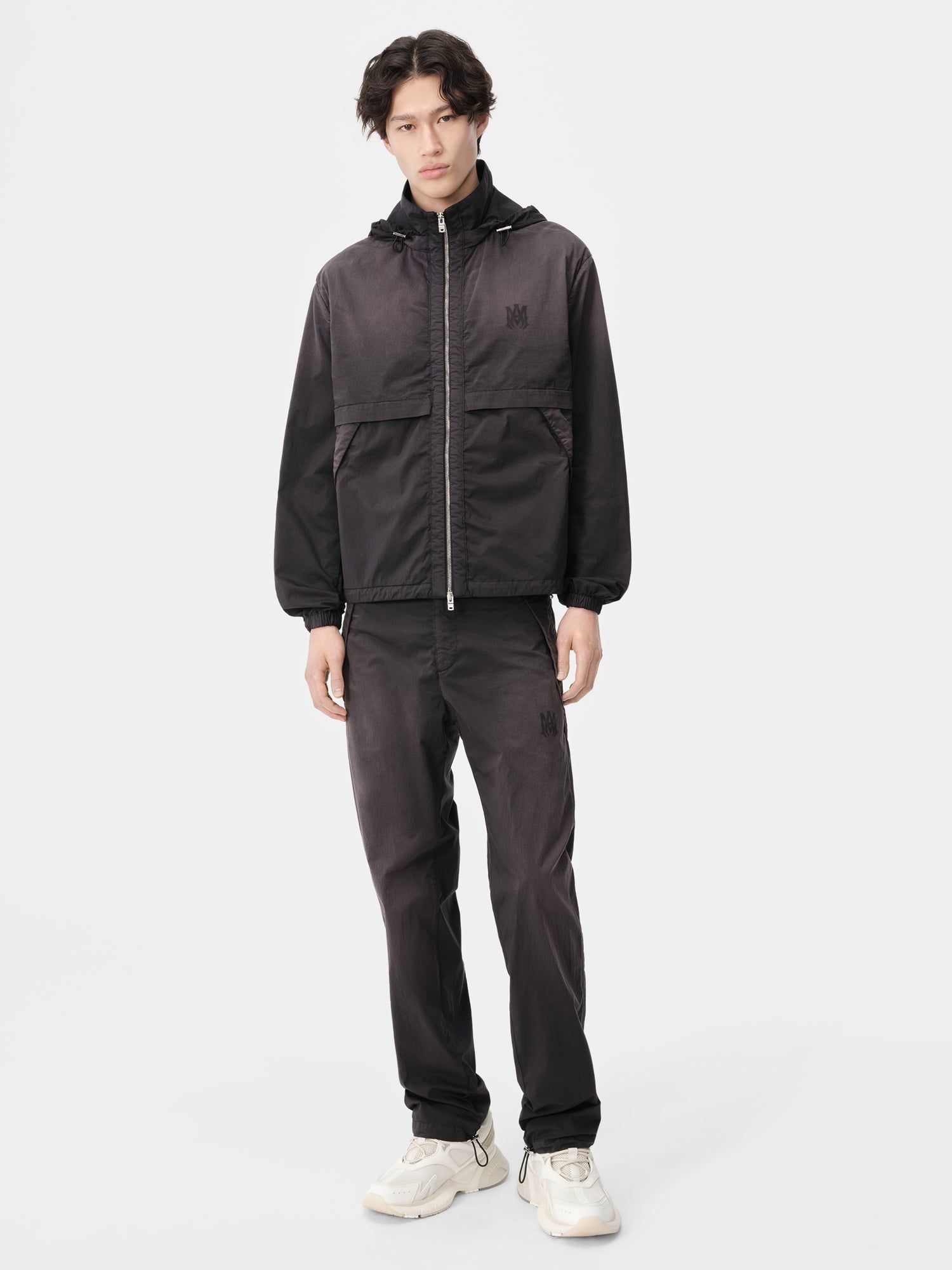 Vêtements D\'extérieur Amiri Sunfaded Ma Windbreaker Homme Noir | OMHV17905